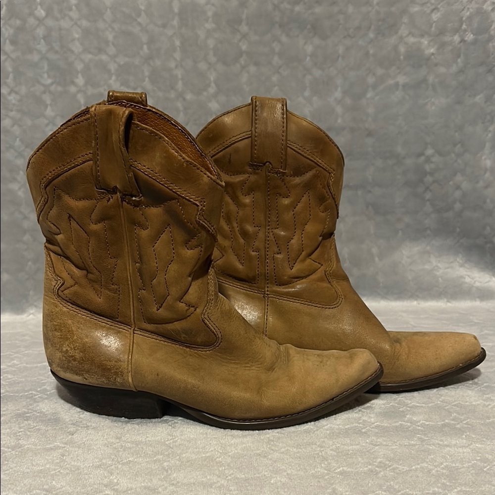 Boy’s Tan Western, Cowboy Boots